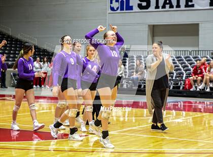 Thumbnail 2 in Wink vs. Thrall (UIL Volleyball 2A Semi-Finals)  photogallery.