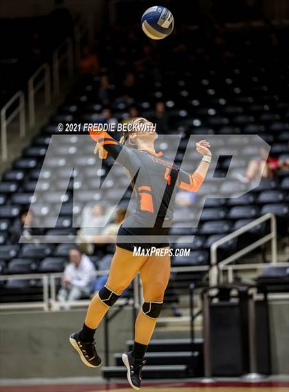 Thumbnail 1 in Wink vs. Thrall (UIL Volleyball 2A Semi-Finals)  photogallery.
