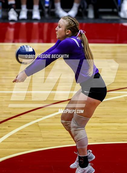 Thumbnail 1 in Wink vs. Thrall (UIL Volleyball 2A Semi-Finals)  photogallery.