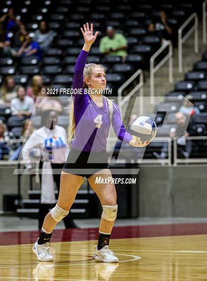 Thumbnail 2 in Wink vs. Thrall (UIL Volleyball 2A Semi-Finals)  photogallery.