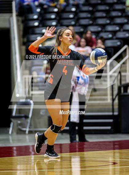 Thumbnail 3 in Wink vs. Thrall (UIL Volleyball 2A Semi-Finals)  photogallery.
