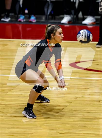 Thumbnail 2 in Wink vs. Thrall (UIL Volleyball 2A Semi-Finals)  photogallery.
