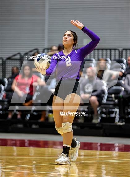 Thumbnail 2 in Wink vs. Thrall (UIL Volleyball 2A Semi-Finals)  photogallery.