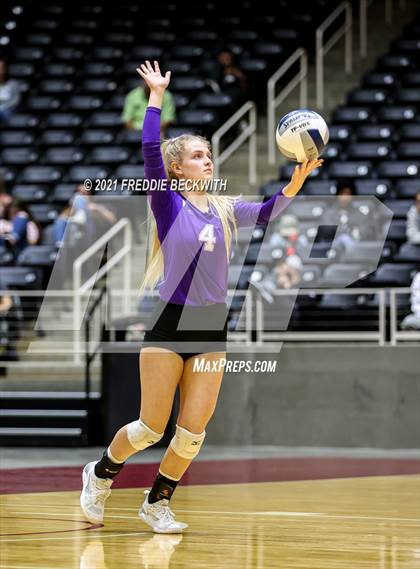 Thumbnail 1 in Wink vs. Thrall (UIL Volleyball 2A Semi-Finals)  photogallery.
