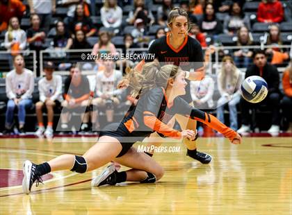 Thumbnail 3 in Wink vs. Thrall (UIL Volleyball 2A Semi-Finals)  photogallery.