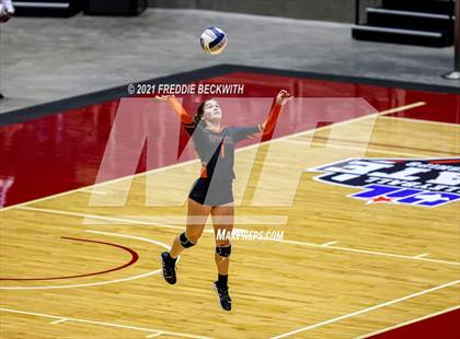 Thumbnail 1 in Wink vs. Thrall (UIL Volleyball 2A Semi-Finals)  photogallery.