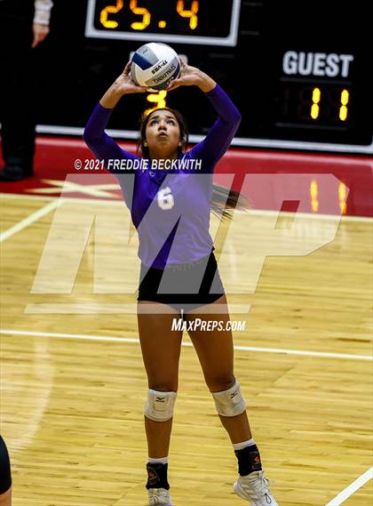 Thumbnail 3 in Wink vs. Thrall (UIL Volleyball 2A Semi-Finals)  photogallery.