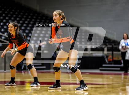 Thumbnail 2 in Wink vs. Thrall (UIL Volleyball 2A Semi-Finals)  photogallery.