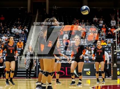 Thumbnail 2 in Wink vs. Thrall (UIL Volleyball 2A Semi-Finals)  photogallery.
