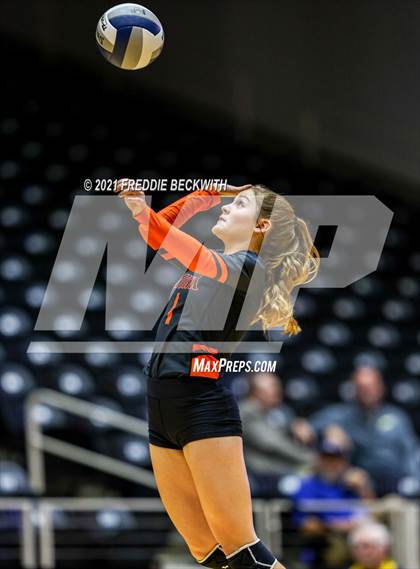 Thumbnail 3 in Wink vs. Thrall (UIL Volleyball 2A Semi-Finals)  photogallery.