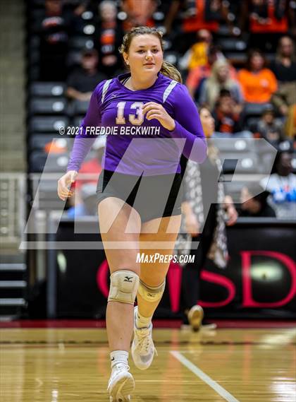 Thumbnail 3 in Wink vs. Thrall (UIL Volleyball 2A Semi-Finals)  photogallery.