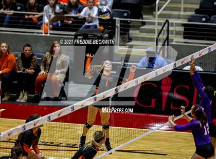 Thumbnail 2 in Wink vs. Thrall (UIL Volleyball 2A Semi-Finals)  photogallery.