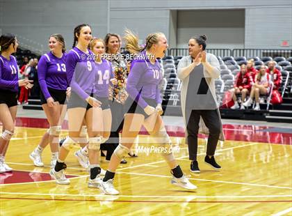Thumbnail 3 in Wink vs. Thrall (UIL Volleyball 2A Semi-Finals)  photogallery.