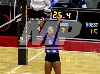 Thumbnail 3 in Wink vs. Thrall (UIL Volleyball 2A Semi-Finals)  photogallery.