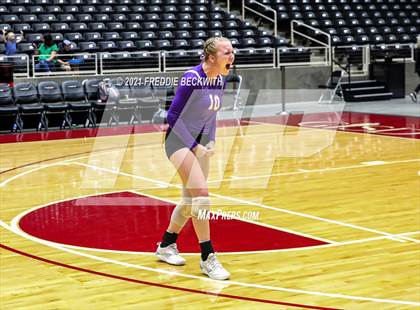Thumbnail 2 in Wink vs. Thrall (UIL Volleyball 2A Semi-Finals)  photogallery.