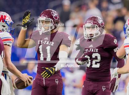 Thumbnail 3 in Cy-Fair vs. Westlake (UIL 6a DII State Semi Final Playoffs) photogallery.