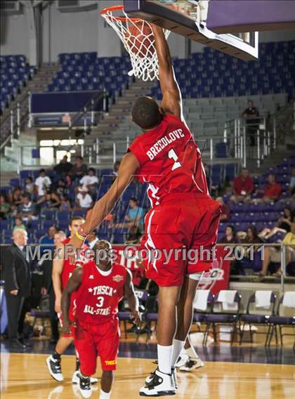 Thumbnail 1 in THSCA All-Star Basketball Game (North vs. South) photogallery.