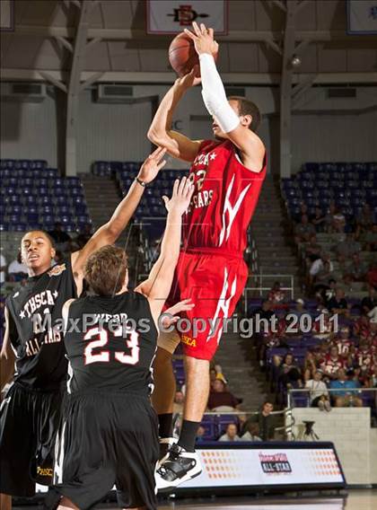 Thumbnail 3 in THSCA All-Star Basketball Game (North vs. South) photogallery.