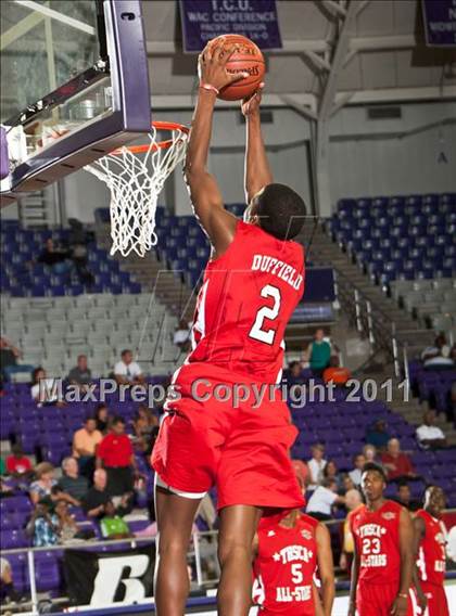Thumbnail 1 in THSCA All-Star Basketball Game (North vs. South) photogallery.