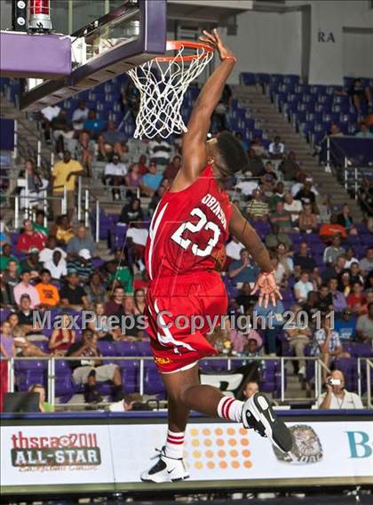 Thumbnail 1 in THSCA All-Star Basketball Game (North vs. South) photogallery.