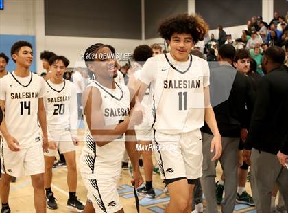 Thumbnail 3 in Salesian College Preparatory vs. De La Salle (CIF NCS Open Final) photogallery.