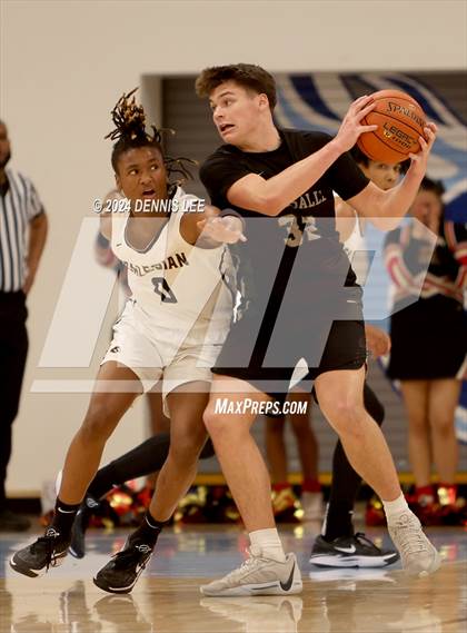 Thumbnail 2 in Salesian College Preparatory vs. De La Salle (CIF NCS Open Final) photogallery.