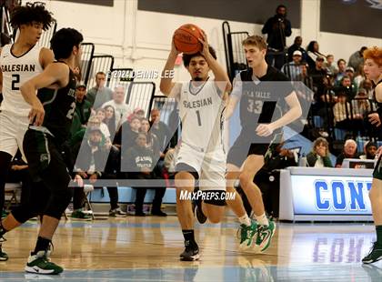 Thumbnail 1 in Salesian College Preparatory vs. De La Salle (CIF NCS Open Final) photogallery.