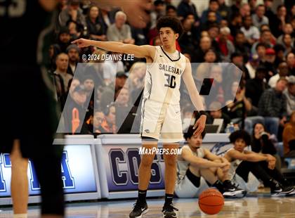 Thumbnail 3 in Salesian College Preparatory vs. De La Salle (CIF NCS Open Final) photogallery.