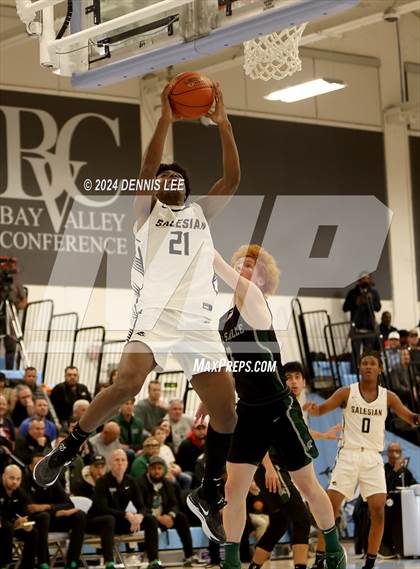 Thumbnail 1 in Salesian College Preparatory vs. De La Salle (CIF NCS Open Final) photogallery.