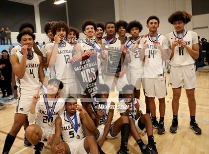 Thumbnail 1 in Salesian College Preparatory vs. De La Salle (CIF NCS Open Final) photogallery.