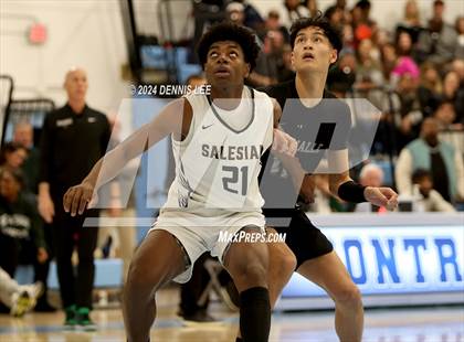 Thumbnail 1 in Salesian College Preparatory vs. De La Salle (CIF NCS Open Final) photogallery.