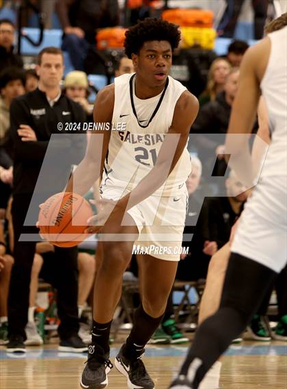 Thumbnail 3 in Salesian College Preparatory vs. De La Salle (CIF NCS Open Final) photogallery.