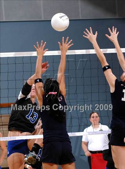 Thumbnail 1 in Tri-City Christian vs. Branson (CIF D5 State Final) photogallery.
