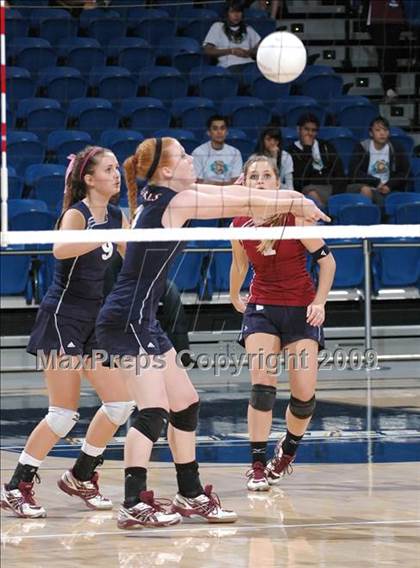 Thumbnail 3 in Tri-City Christian vs. Branson (CIF D5 State Final) photogallery.