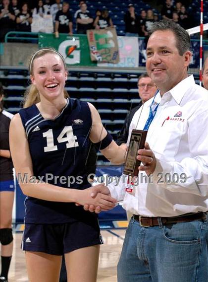 Thumbnail 2 in Tri-City Christian vs. Branson (CIF D5 State Final) photogallery.