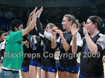 Thumbnail 2 in Tri-City Christian vs. Branson (CIF D5 State Final) photogallery.