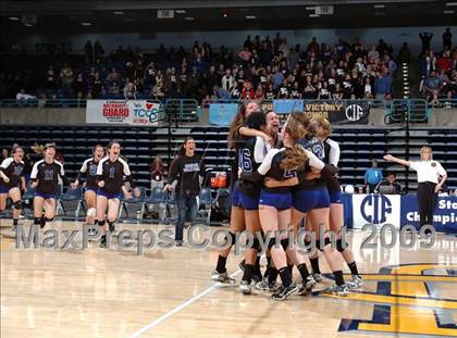 Thumbnail 3 in Tri-City Christian vs. Branson (CIF D5 State Final) photogallery.