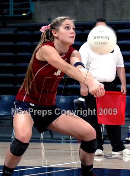 Thumbnail 3 in Tri-City Christian vs. Branson (CIF D5 State Final) photogallery.