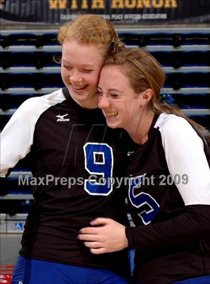 Thumbnail 3 in Tri-City Christian vs. Branson (CIF D5 State Final) photogallery.