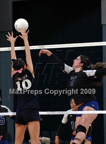 Thumbnail 1 in Tri-City Christian vs. Branson (CIF D5 State Final) photogallery.