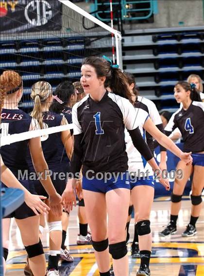 Thumbnail 2 in Tri-City Christian vs. Branson (CIF D5 State Final) photogallery.