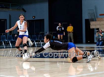 Thumbnail 3 in Tri-City Christian vs. Branson (CIF D5 State Final) photogallery.