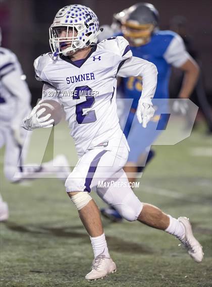 Thumbnail 2 in Sumner vs Hazen (WIAA 4A District Playoff) photogallery.