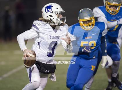 Thumbnail 2 in Sumner vs Hazen (WIAA 4A District Playoff) photogallery.