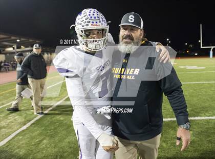 Thumbnail 2 in Sumner vs Hazen (WIAA 4A District Playoff) photogallery.