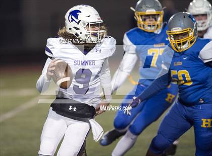 Thumbnail 1 in Sumner vs Hazen (WIAA 4A District Playoff) photogallery.