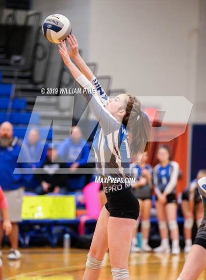 Thumbnail 1 in Millbrook vs. Burke Catholic (Section 9 Class C Final) photogallery.
