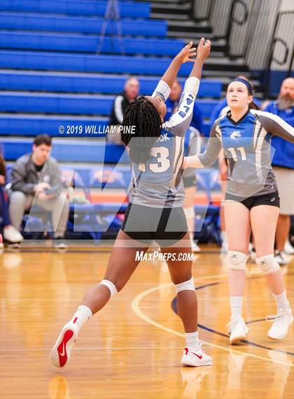 Thumbnail 2 in Millbrook vs. Burke Catholic (Section 9 Class C Final) photogallery.