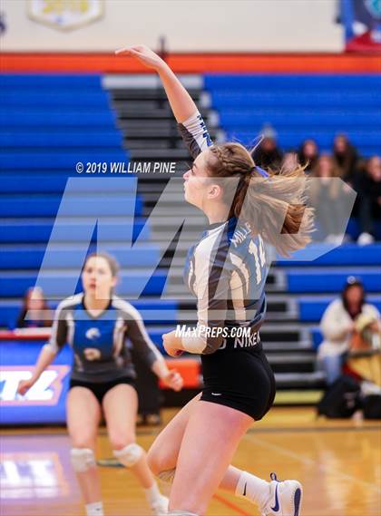 Thumbnail 3 in Millbrook vs. Burke Catholic (Section 9 Class C Final) photogallery.