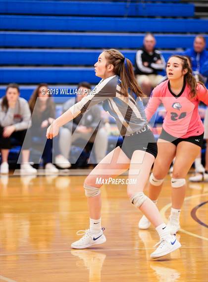 Thumbnail 3 in Millbrook vs. Burke Catholic (Section 9 Class C Final) photogallery.